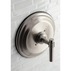 Best Pressure Balance Valve Trim Only Without Shower and Tub Spout in Brushed Nickel Tub & Shower Sets