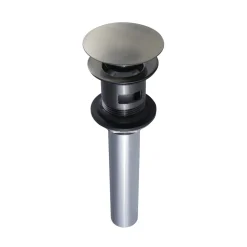 New Push Pop-Up Drain with Overflow Hole Sink Drains|Overflow Bathroom Sink Drains