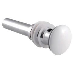 New Push Pop-Up Drain with Overflow Hole Sink Drains|Overflow Bathroom Sink Drains