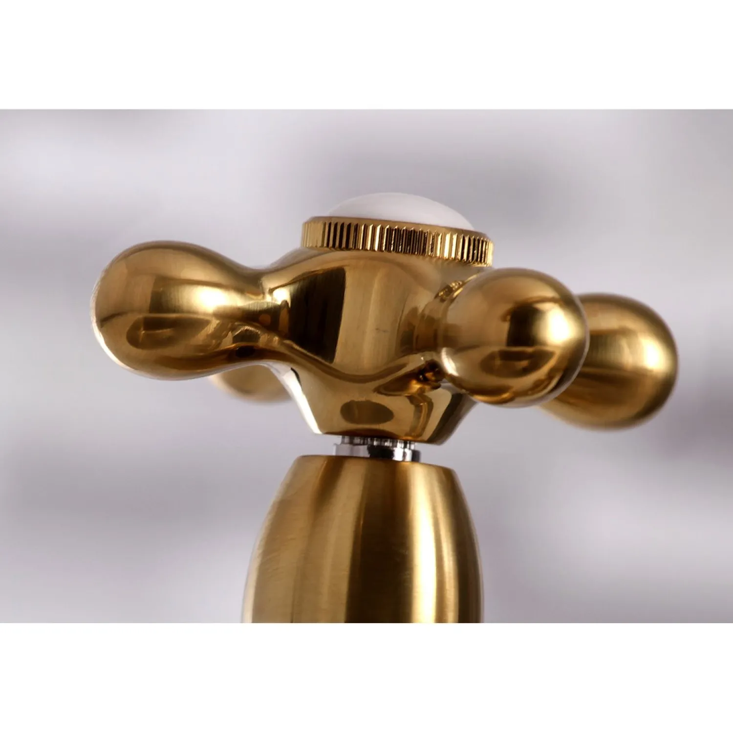 Hot Restoration 8" Bridge Kitchen Faucet with Sprayer Faucets With Side Spray|Bridge Faucets