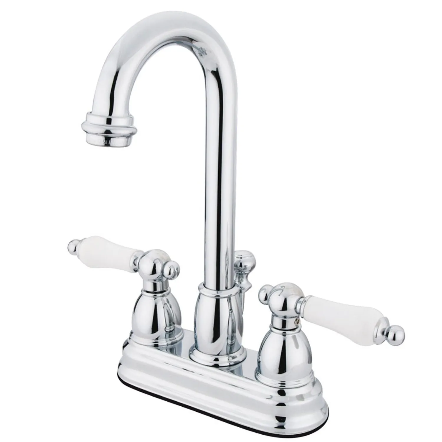 Outlet Restoration Classic Two Handle 4" Centerset Lavatory Faucet with Retail Pop-up 4" Center Set