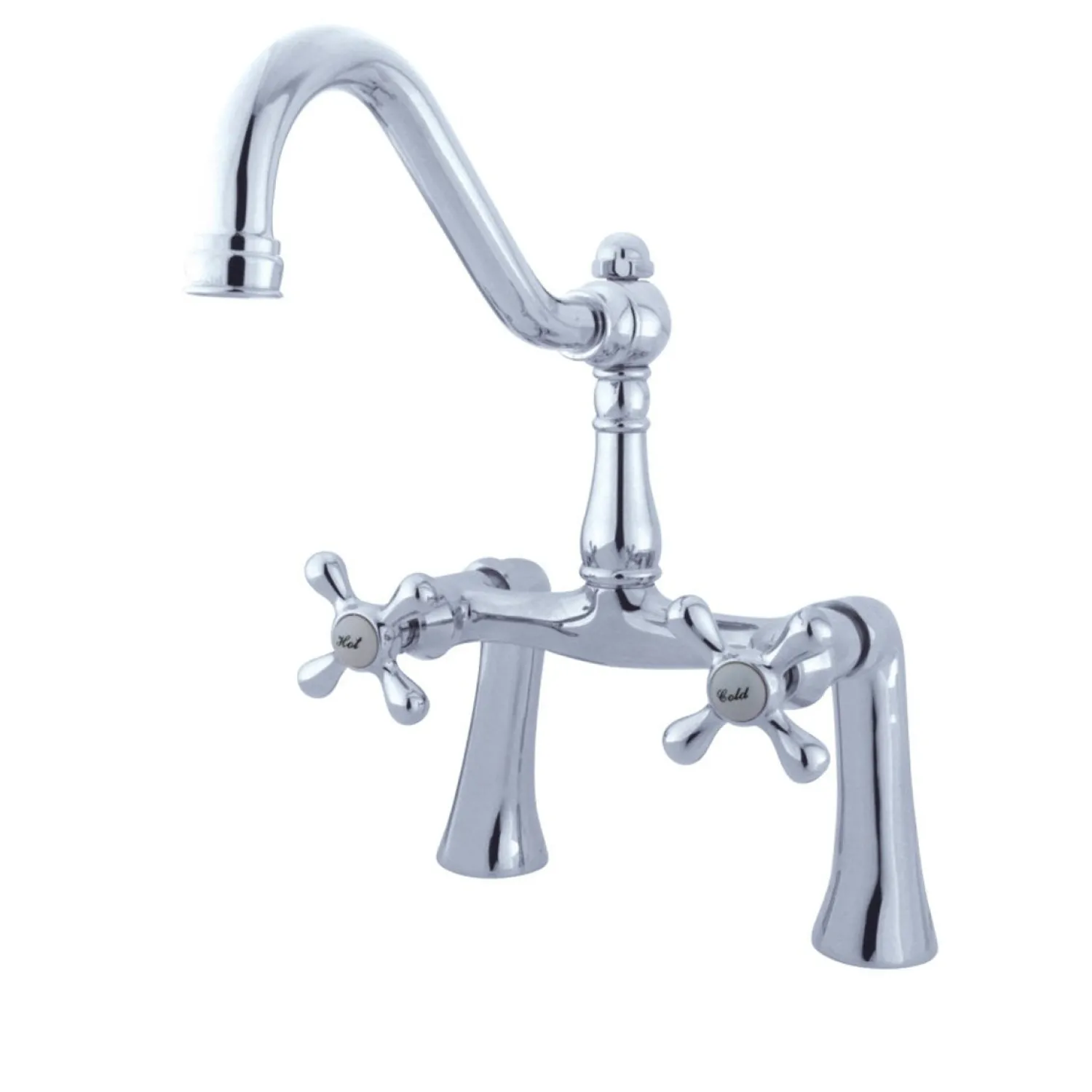 Hot Restoration Clawfoot Tub Bridge Faucet Tub Faucets