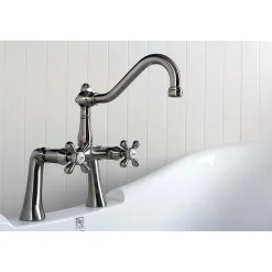 Hot Restoration Clawfoot Tub Bridge Faucet Tub Faucets