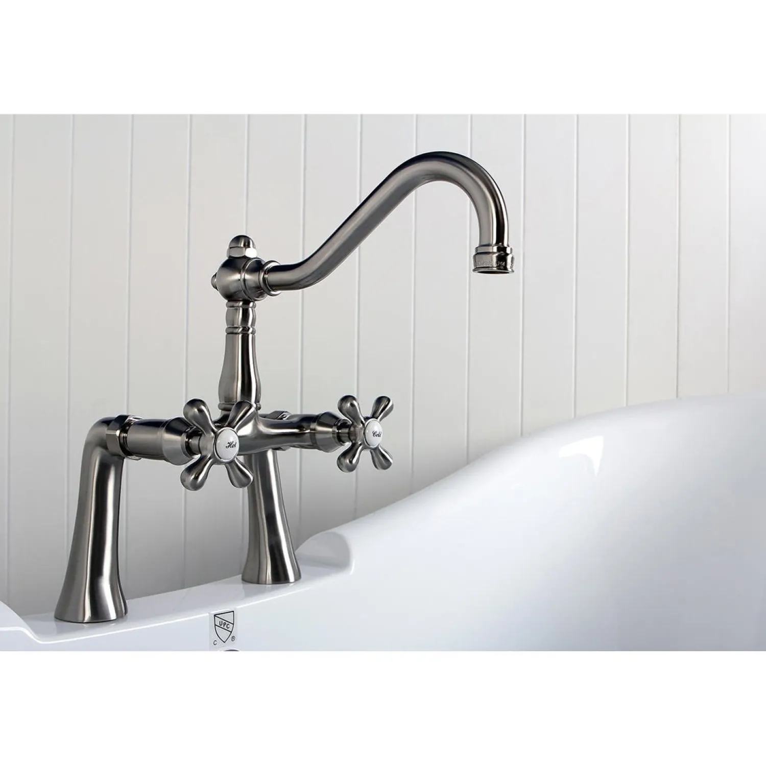 Hot Restoration Clawfoot Tub Bridge Faucet Tub Faucets