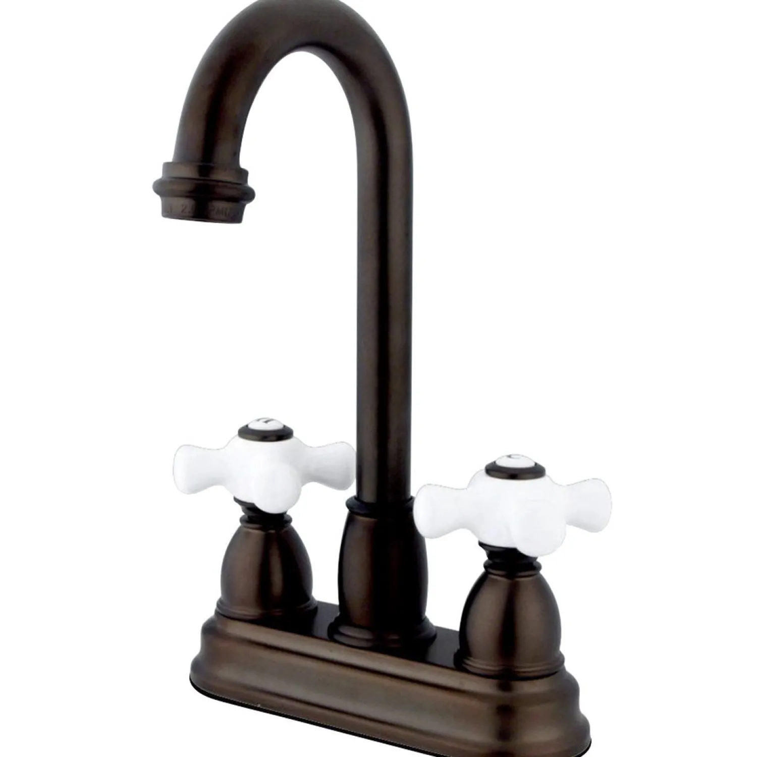 Online Restoration Deck Mount 4" Centerset Bar Faucet Bar Faucets