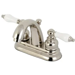 Discount Restoration Deck Mount 4-Inch Centerset Bathroom Faucet 4