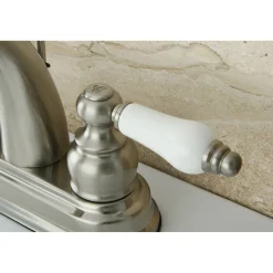 Discount Restoration Deck Mount 4-Inch Centerset Bathroom Faucet 4