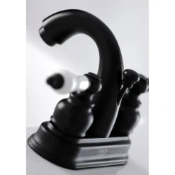 Discount Restoration Deck Mount 4-Inch Centerset Bathroom Faucet 4