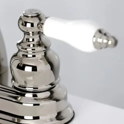 Discount Restoration Deck Mount 4-Inch Centerset Bathroom Faucet 4