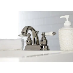 Discount Restoration Deck Mount 4-Inch Centerset Bathroom Faucet 4
