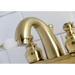 Discount Restoration Deck Mount 4-Inch Centerset Bathroom Faucet 4