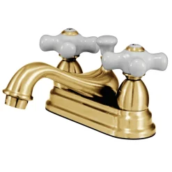 Online Restoration Deck Mount 2-Handle 4-Inch Centerset Bathroom Faucet 4