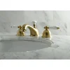 Hot Restoration Deck Mount 8-Inch Widespread Bathroom Faucet 8" Widespread
