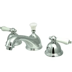 Hot Restoration Deck Mount 8-Inch Widespread Bathroom Faucet 8