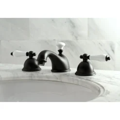 Hot Restoration Deck Mount 8-Inch Widespread Bathroom Faucet 8