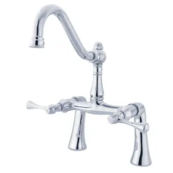 Sale Restoration Deck Mount Clawfoot Tub Filler Tub Faucets