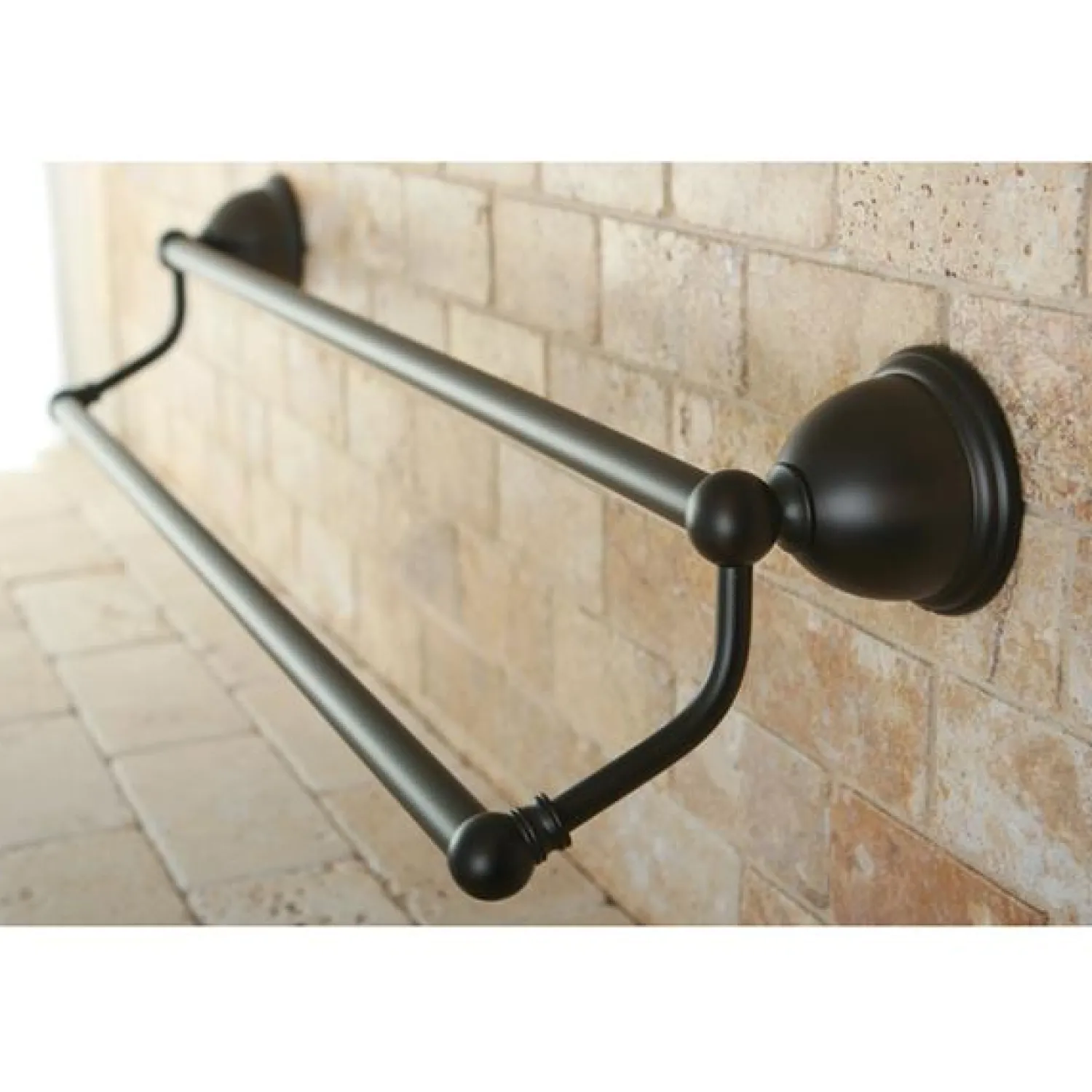 Best Restoration 24" Dual Towel Bar Towel Bars