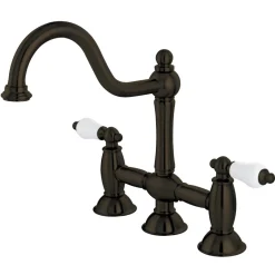Online Restoration 2-Handle Kitchen Bridge Faucet Bridge Faucets