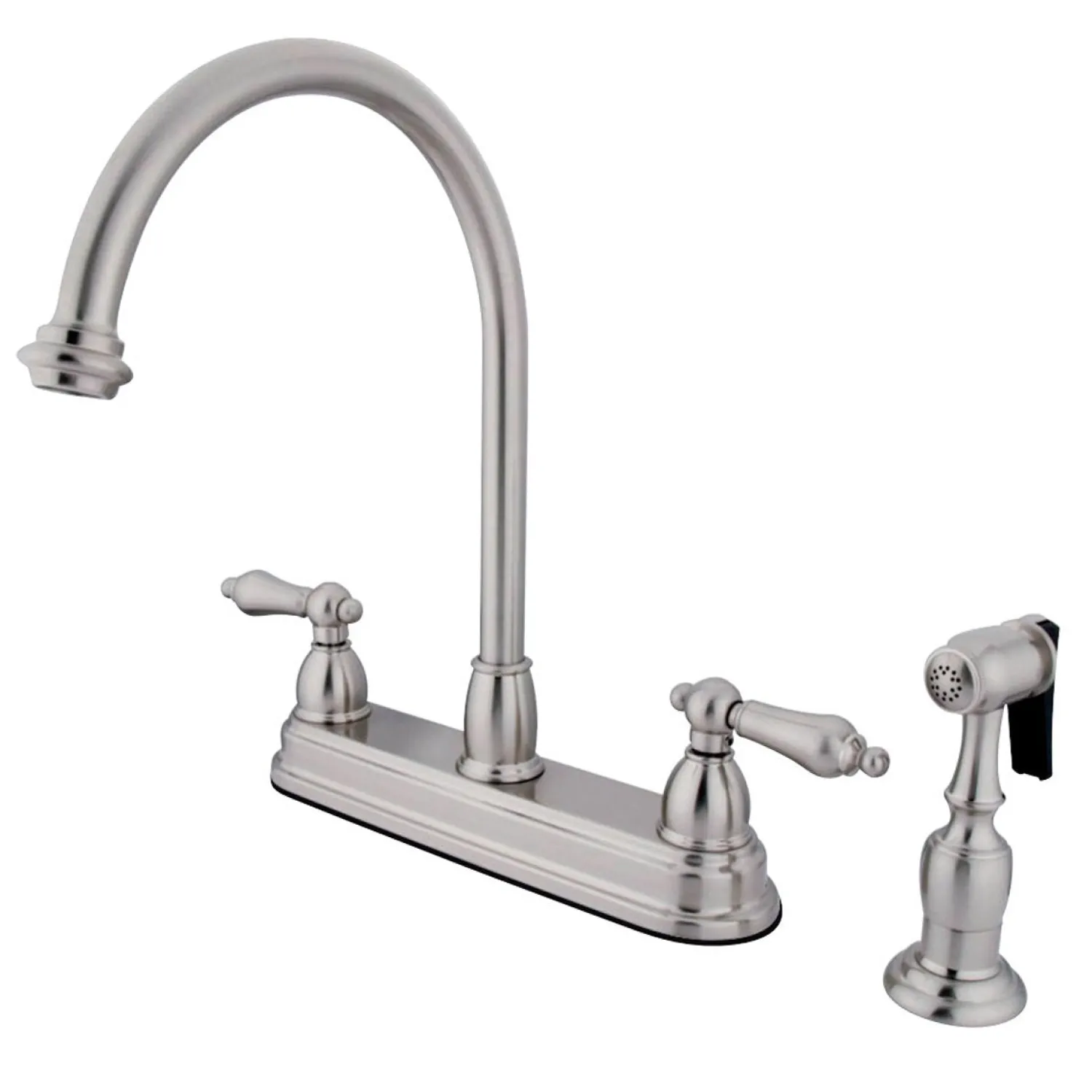 Hot Restoration 2-Handle Centerset Kitchen Faucet Faucets With Side Spray