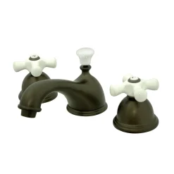 Online Restoration 3-Hole 8-Inch Widespread Bathroom Faucet 8" Widespread