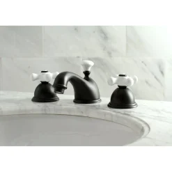Online Restoration 3-Hole 8-Inch Widespread Bathroom Faucet 8