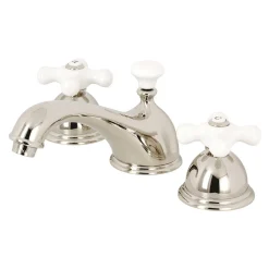 Online Restoration 3-Hole 8-Inch Widespread Bathroom Faucet 8