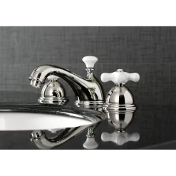 Online Restoration 3-Hole 8-Inch Widespread Bathroom Faucet 8