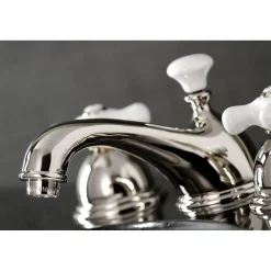 Online Restoration 3-Hole 8-Inch Widespread Bathroom Faucet 8