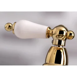Discount Restoration 8-Inch Bridge Kitchen Faucet with Sprayer Faucets With Side Spray|Bridge Faucets