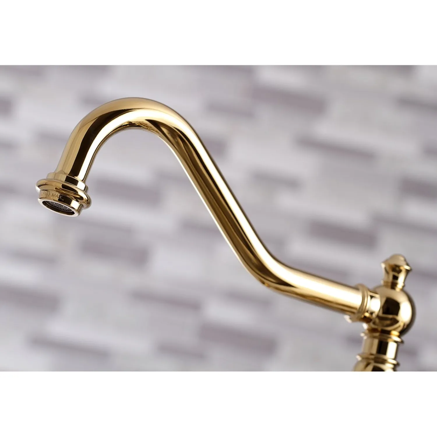 Discount Restoration 8-Inch Bridge Kitchen Faucet with Sprayer Faucets With Side Spray|Bridge Faucets