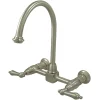 Online Restoration 8-Inch Centerset Wall Mount Kitchen Faucet Wall Mounted Kitchen Faucets