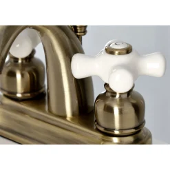 New Restoration 4-Inch Centerset Deck Mount Bathroom Faucet 4