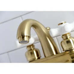 New Restoration 4-Inch Centerset Deck Mount Bathroom Faucet 4