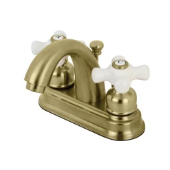 New Restoration 4-Inch Centerset Deck Mount Bathroom Faucet 4