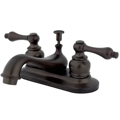 Discount Restoration 4-Inch Centerset 2-Handle Bathroom Faucet 4