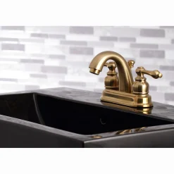 Restoration 4-Inch Centerset Bathroom Faucet 4