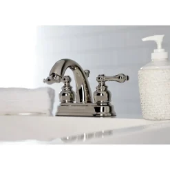 Restoration 4-Inch Centerset Bathroom Faucet 4