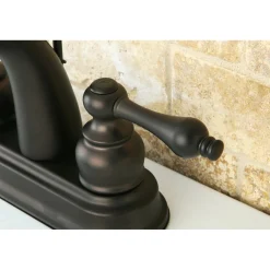 Restoration 4-Inch Centerset Bathroom Faucet 4