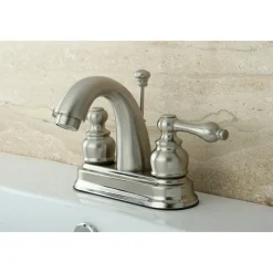 Restoration 4-Inch Centerset Bathroom Faucet 4