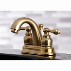 Restoration 4-Inch Centerset Bathroom Faucet 4