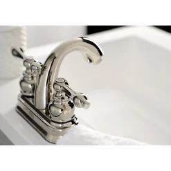 Restoration 4-Inch Centerset Bathroom Faucet 4