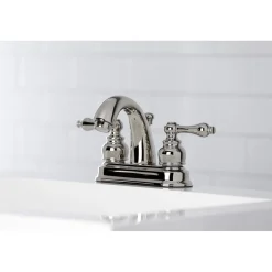 Restoration 4-Inch Centerset Bathroom Faucet 4