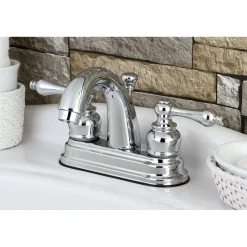 Restoration 4-Inch Centerset Bathroom Faucet 4