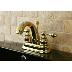 Restoration 4-Inch Centerset Bathroom Faucet 4