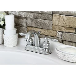 Restoration 4-Inch Centerset Bathroom Faucet 4