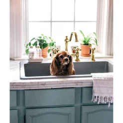 Sale Restoration Kitchen Bridge Faucet with Brass Sprayer Bridge Faucets