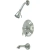 Discount Restoration Single Handle Tub and Shower Faucet in Polished Chrome Tub & Shower Sets