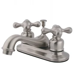 Online Restoration Two-Handle 4-Inch Centerset Bathroom Faucet 4