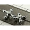 Best Restoration Two-Handle Three-Hole Wall Mount Roman Tub Faucet Tub Faucets