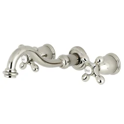 Best Restoration Two-Handle Three-Hole Wall Mount Roman Tub Faucet Tub Faucets
